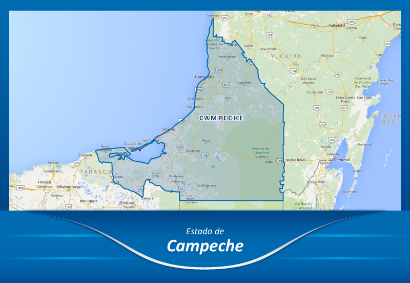 Fletes de la Ciudad de México a Campeche