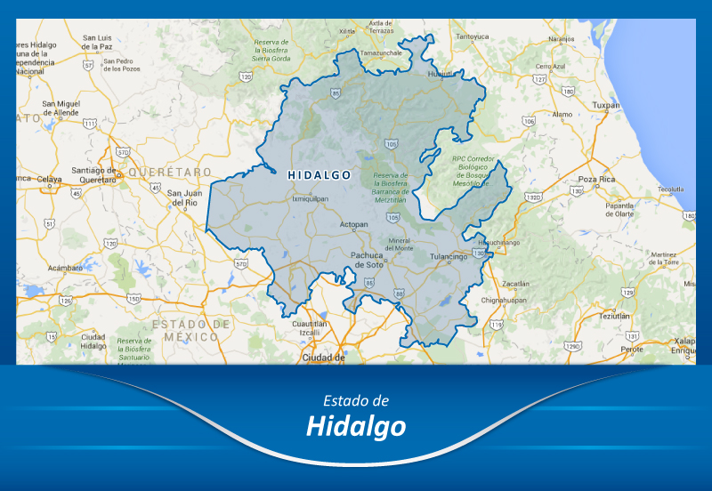 Fletes de la Ciudad de México a Hidalgo