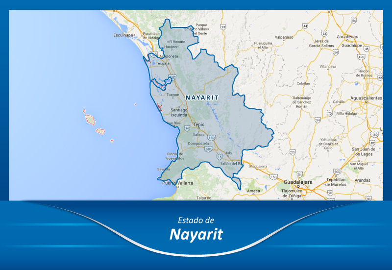 Fletes de la Ciudad de México a Nayarit
