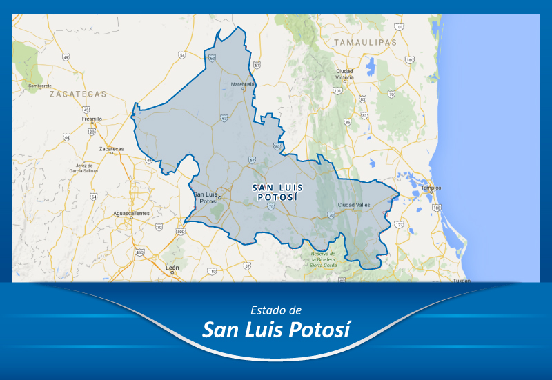 Fletes de la Ciudad de México a San Luis Potosí