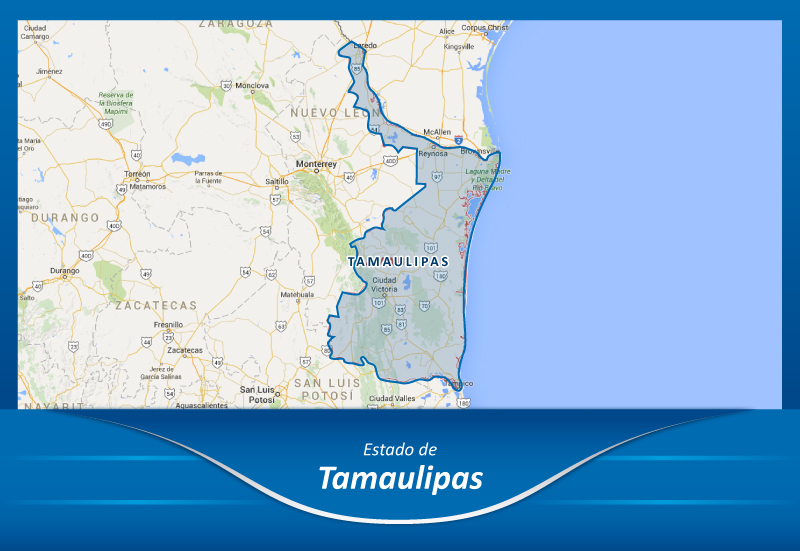 Fletes de la Ciudad de México a Tamaulipas