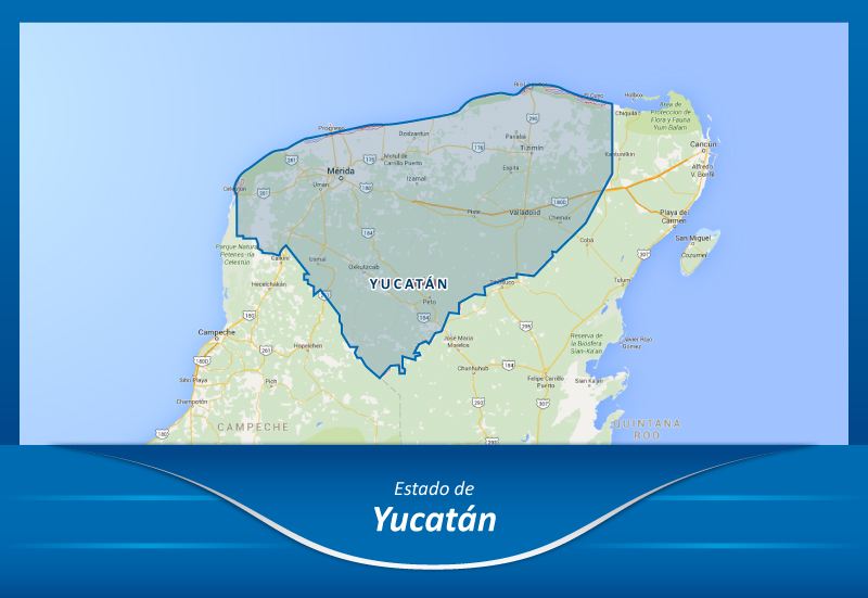 Fletes de la Ciudad de México a Yucatán