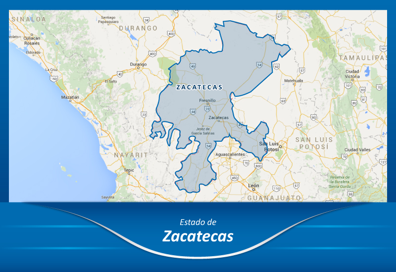 Fletes de la Ciudad de México a Zacatecas